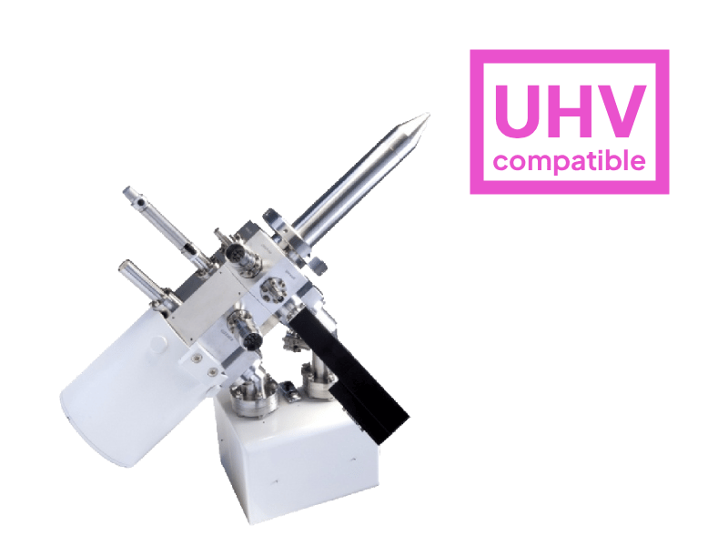Ultra-high vacuum FIB column for ion implantation and nanofabrication