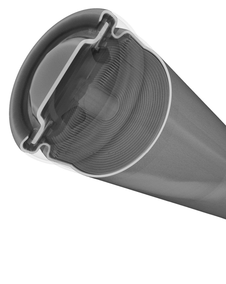 1_Non-destructive X-ray microtomography characterization of a cylindrical lithium-ion battery cell