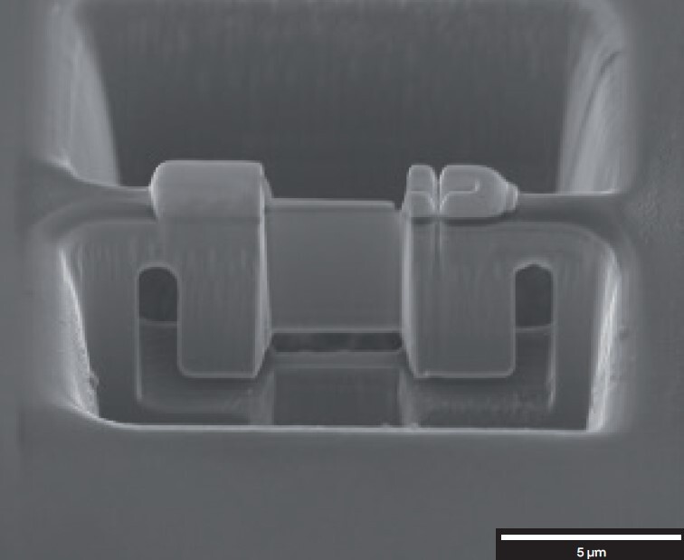 FIB prepared EXLO specimen via AutoPrep(TM) Pro.