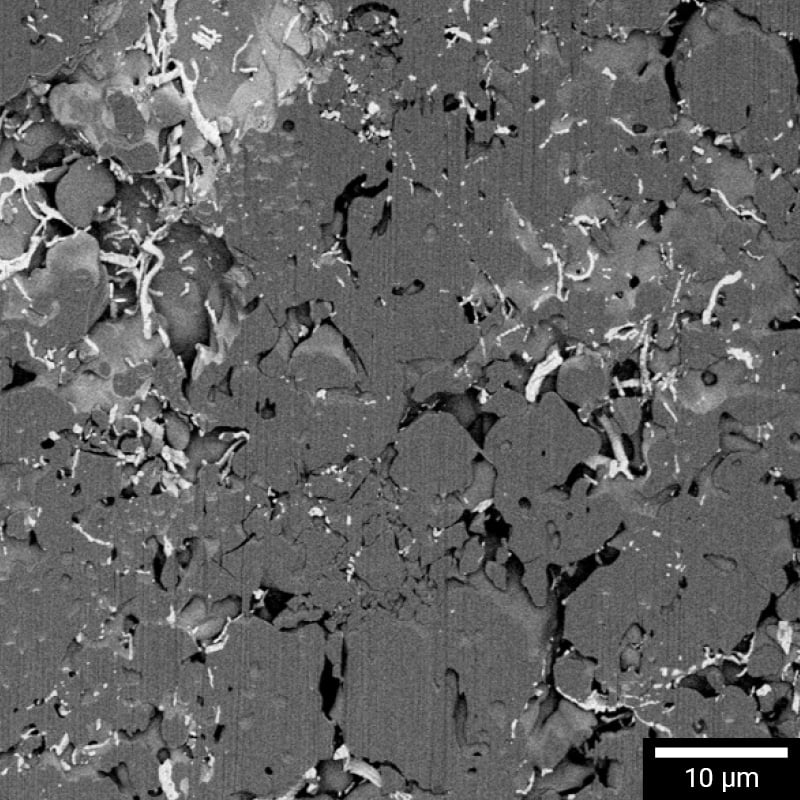 Ceramic composite of Hydroxyapatite reinforced by Zirconia fibres