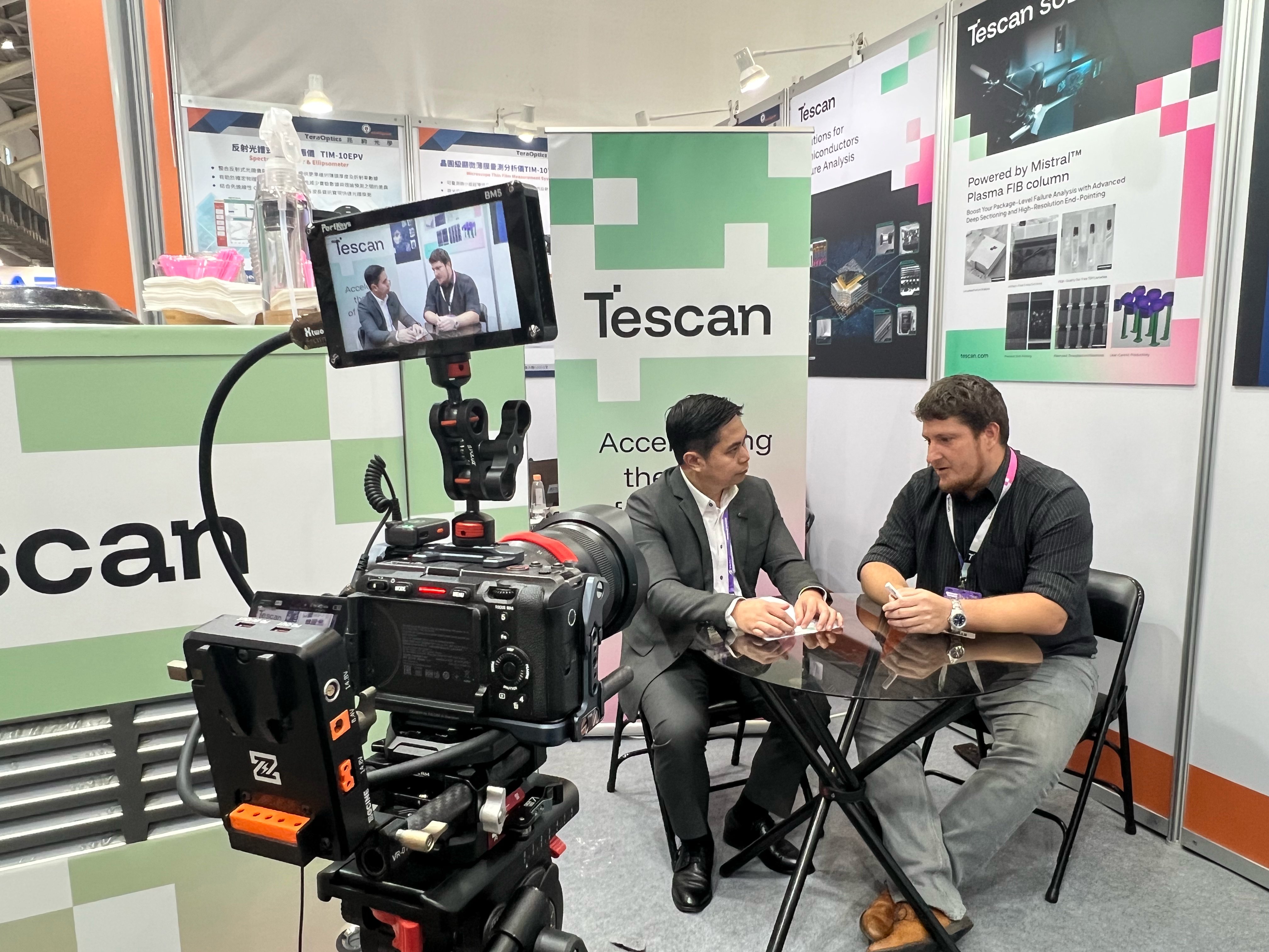 Tescan in Taiwan event