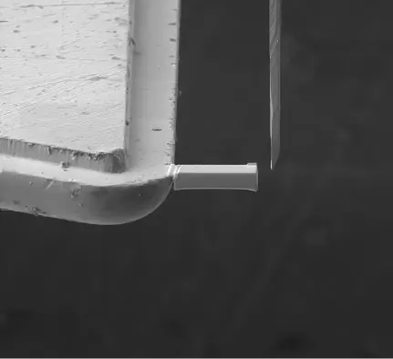 2_Attachment of the TEM sample to the grid_1x