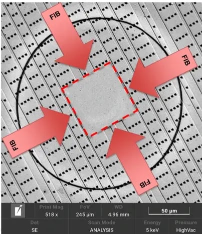 2_Low Angle Polishing FIB milling strategy_1x-2