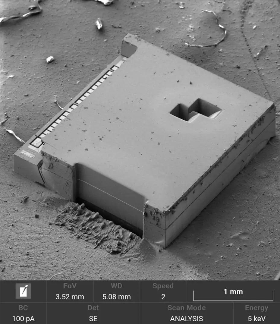 Prepare Large MEMS Cross-Sections Without Delamination Using Plasma FIB