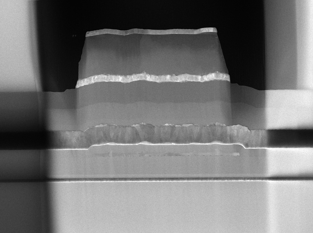 30 keV STEM image of the TFT display