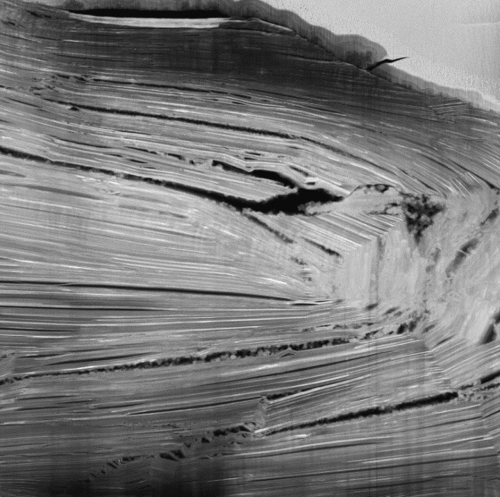 TEM Lamella from Exfoliated Anode