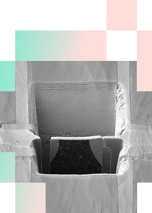 5-3_TEM specimen prepared from a 66 nm SDRAM sample using TESCAN SOLARIS X Xe plasma FIB-SEM-mobile