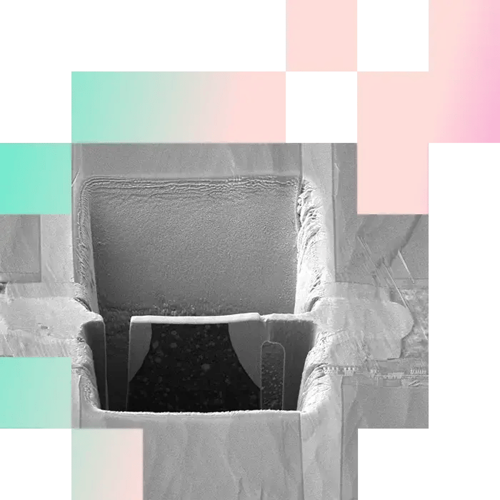 5-3_TEM specimen prepared from a 66 nm SDRAM sample using TESCAN SOLARIS X Xe plasma FIB-SEM