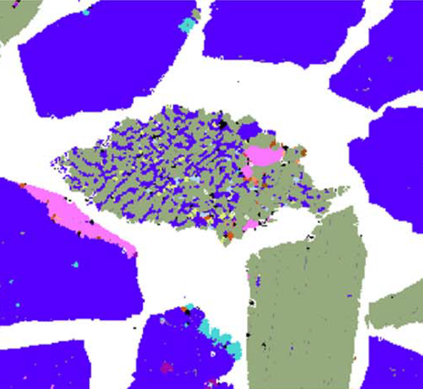 Complex characterization of lithium-containing mineral particles