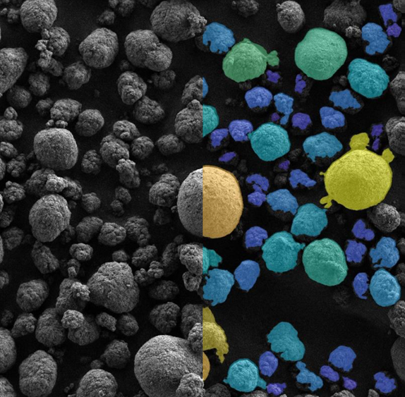 Automated Particle Size Segmentation