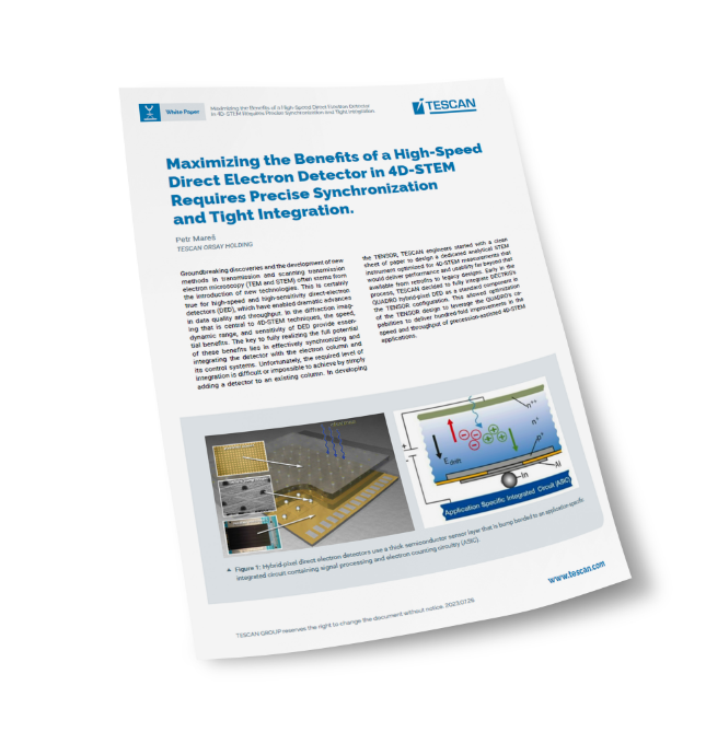 Benefits of hybrid-pixel direct detectors for 4D-STEM