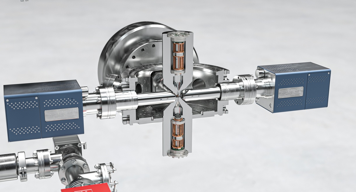 Two symmetrically arranged, large, windown-less EDS detectors, used for Analytical STEM applications.
