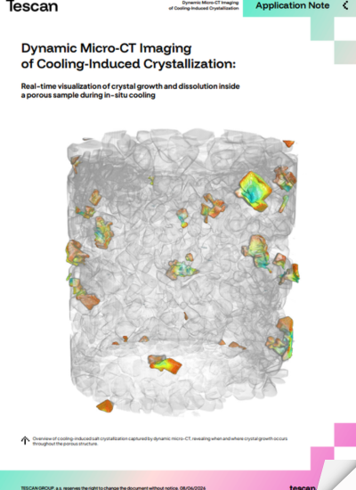 Dynamic Micro-CT Imaging of Cooling-Induced Crystallization1
