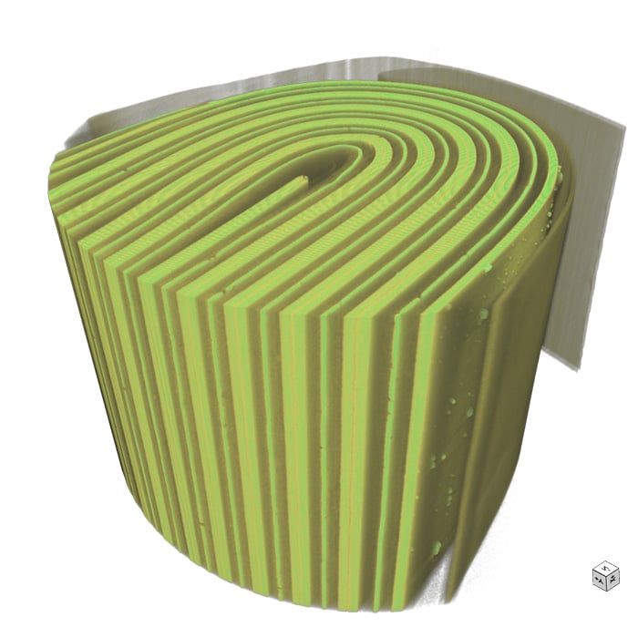 TESCAN micro-CT detailed pouch lithium-ion battery analysis